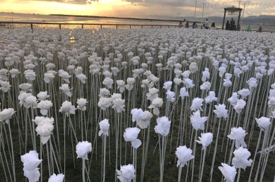 Magellan’s Cross, a wooden monument that encases the cross that is believed to be the one Ferdinand Magellan planted on the shores of Cebu