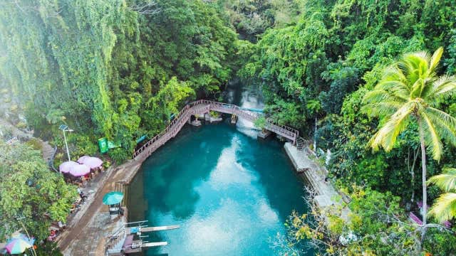 Private Tour to Malumpati Cold Spring in Antique Province with Water Tubing, Lunch & Transfers