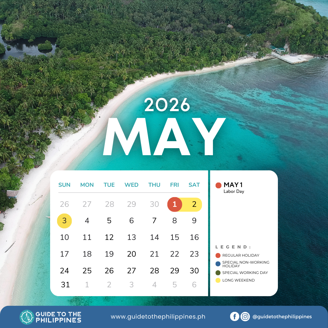2026 Calendar of May Holidays in the Philippines
