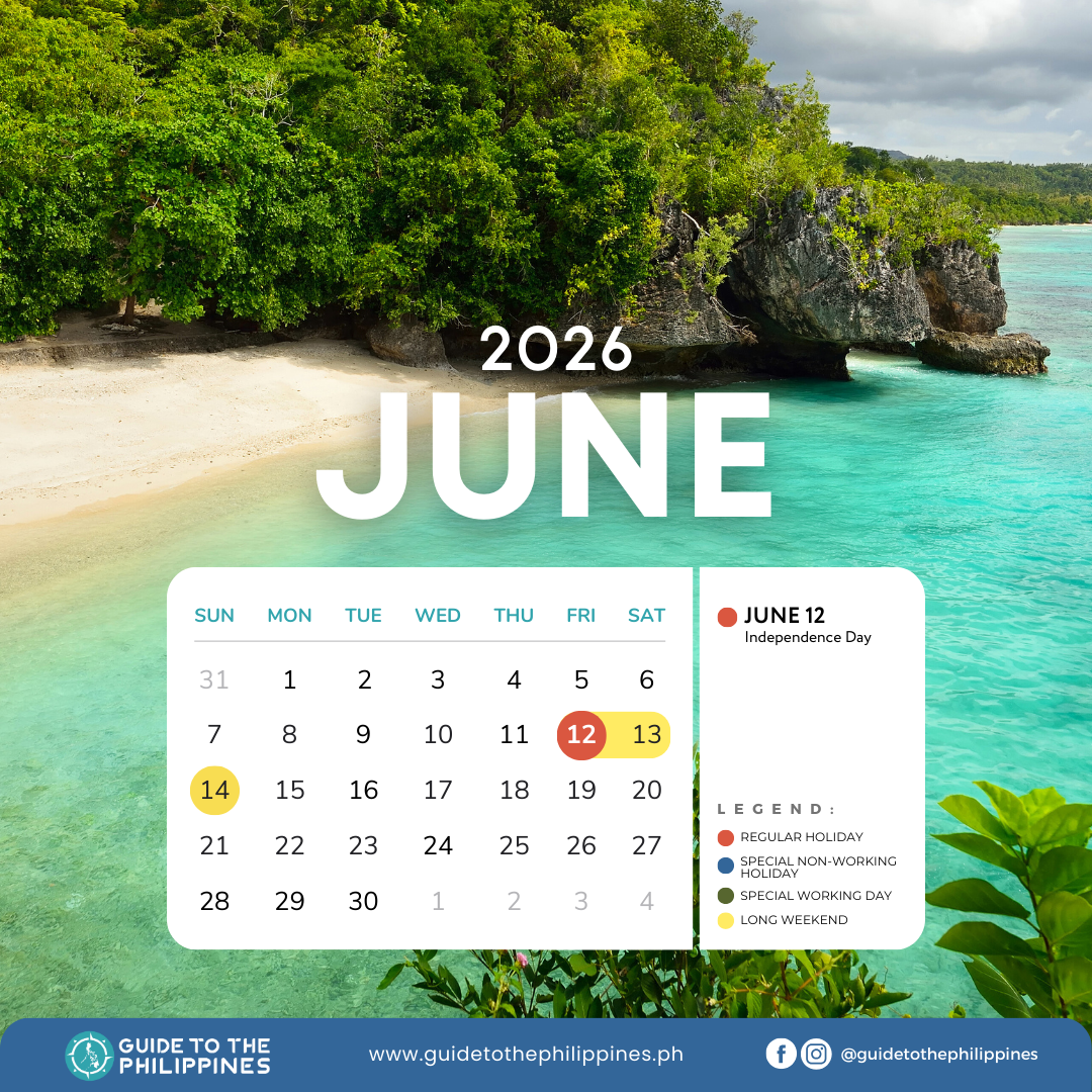 2026 Calendar of June Holidays in the Philippines