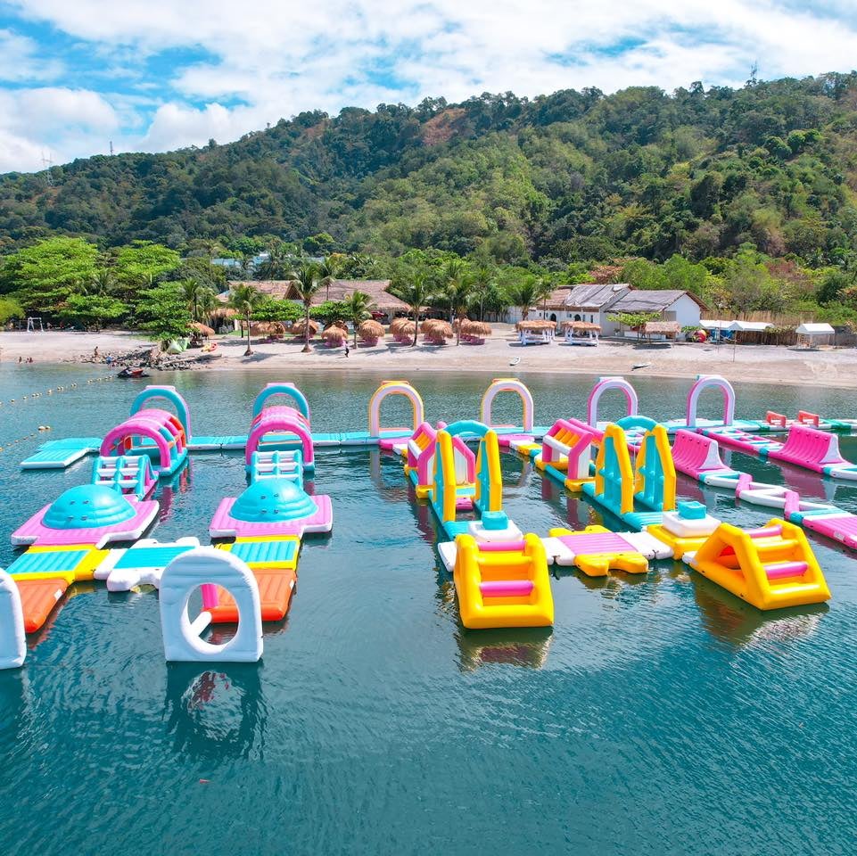 Have a fun-filled adventure at Inflatable Island Beach Club