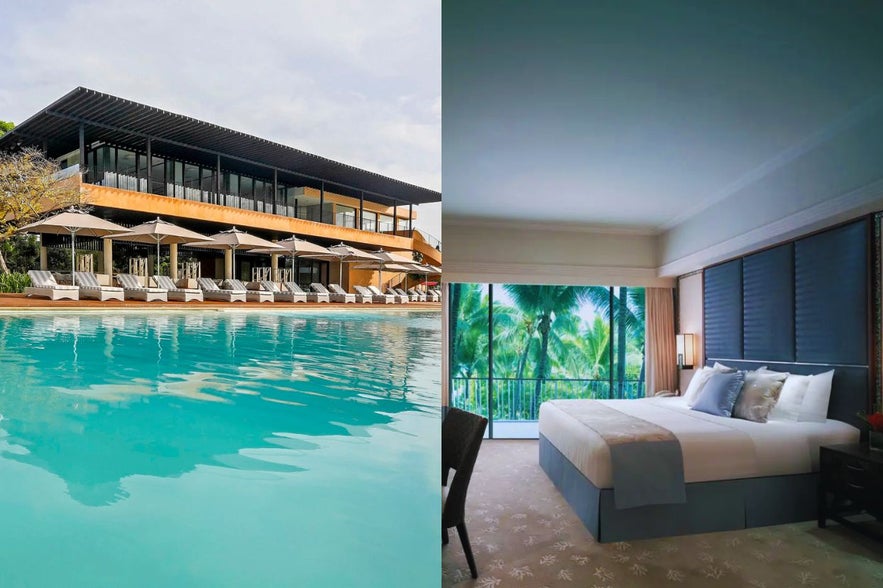 Facades of Amorita Resort and Shangri-La Mactan, two of the best luxury resorts in the Philippines Facades of Amorita Resort and Shangri-La Mactan, two of the best luxury resorts in the Philippines