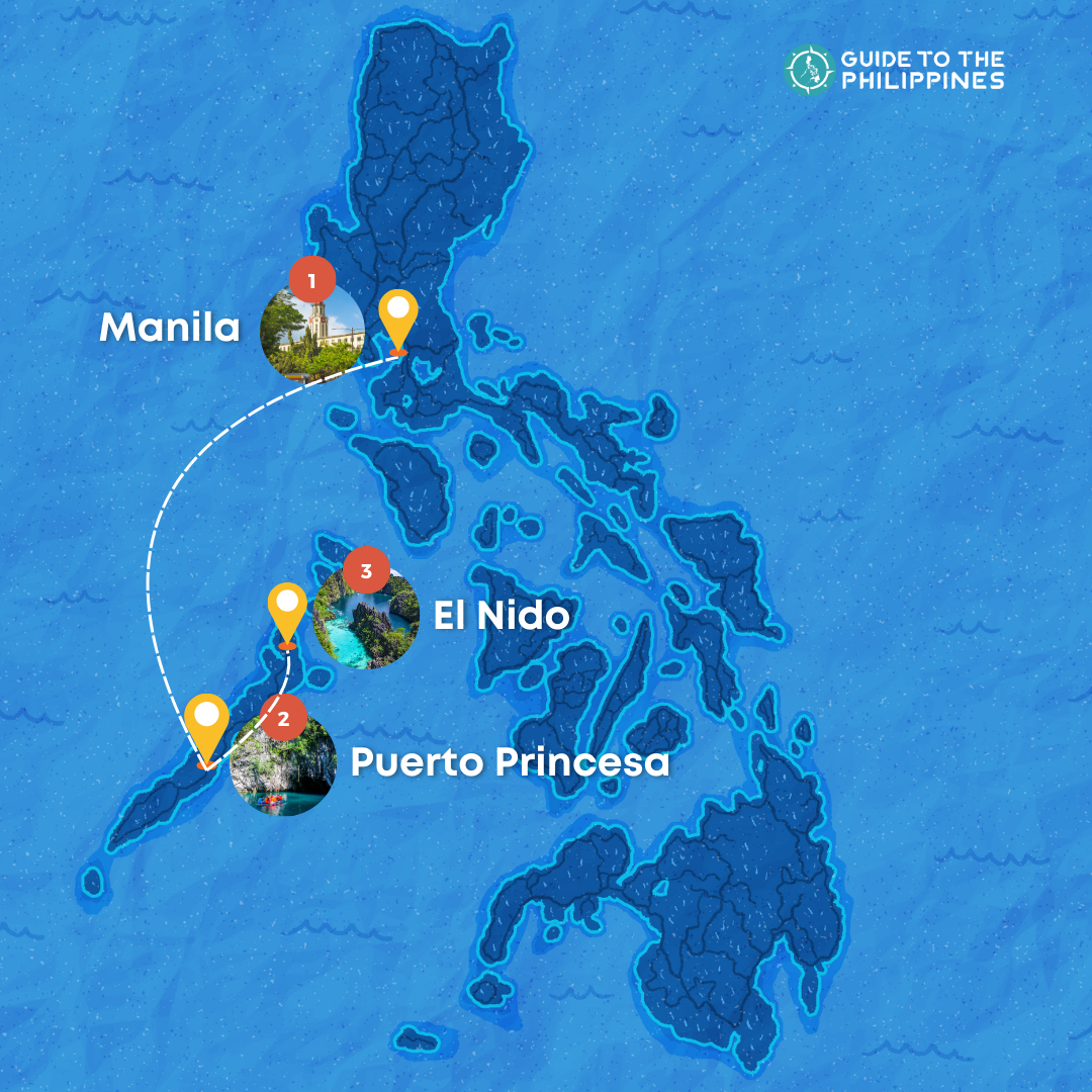 1-Week Philippines Itinerary: El Nido to Puerto Princesa in Palawan Island